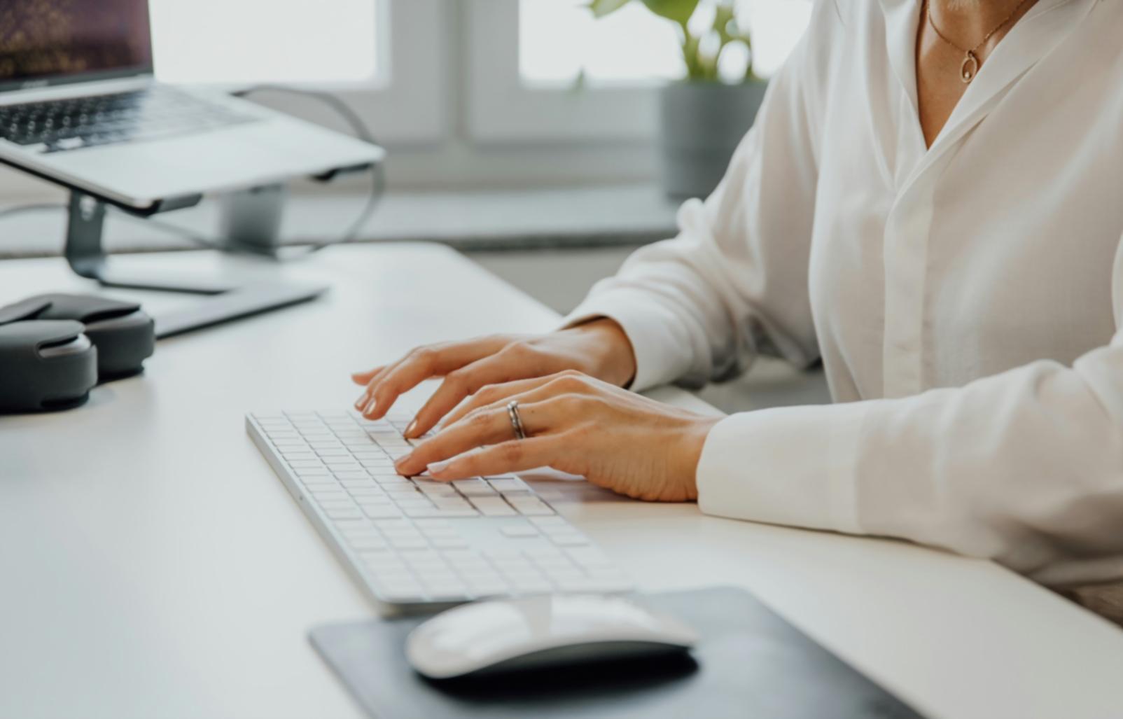 Professional consultation workspace